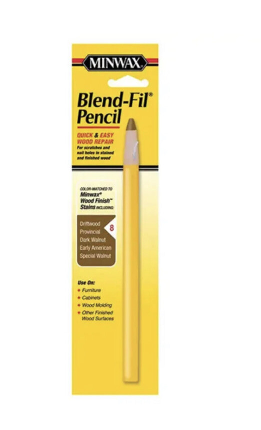 Minwax 110086666 # 8 Blend-Fil Pencil Color Fill Stick for, Provincial, Dark …