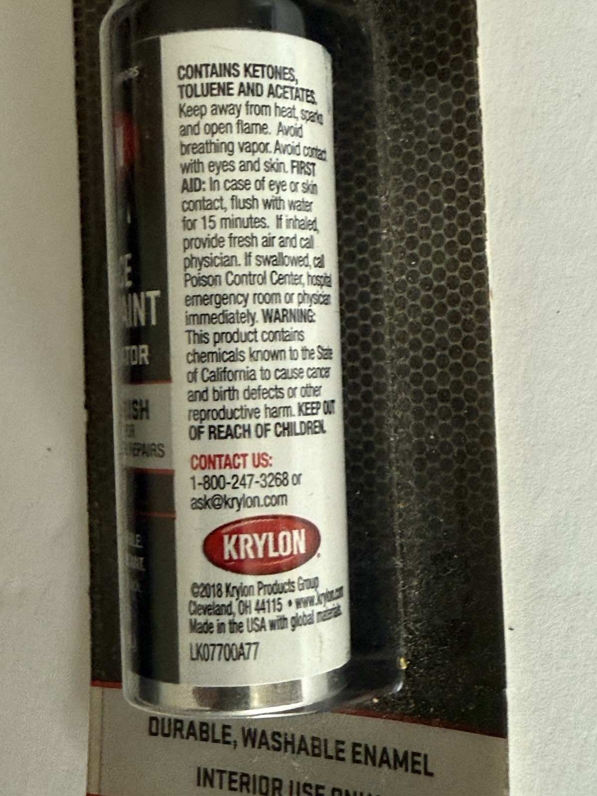 Precision TIP AND Brush on Gloss Enamel White Appliance Touch-Up Paint
