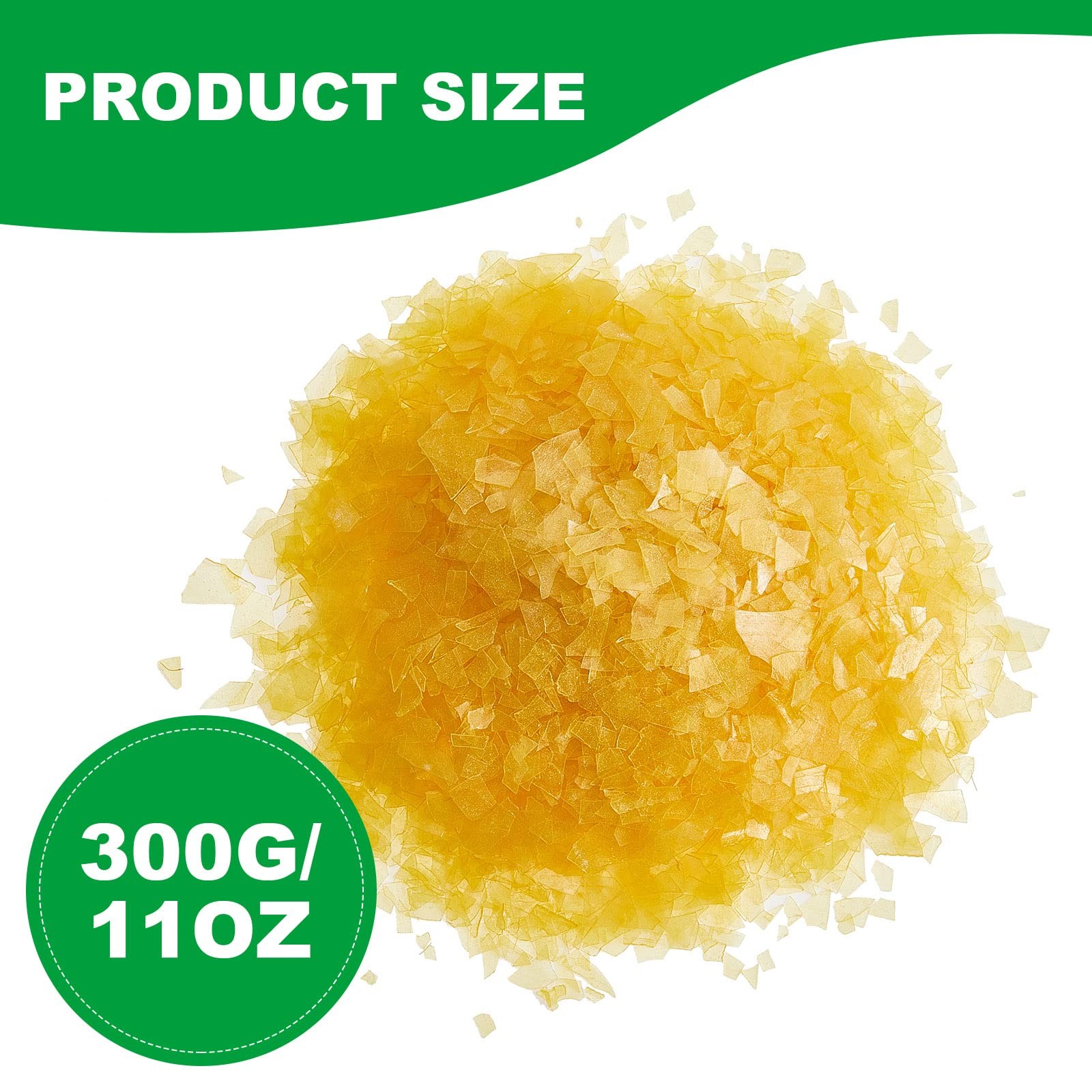 Shellac Flakes Blonde Finish Shellac for Household Wood Home Decoration Paint…