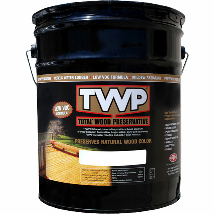 TWP 1511 California Redwood Low Voc Preserv Stain 5gal