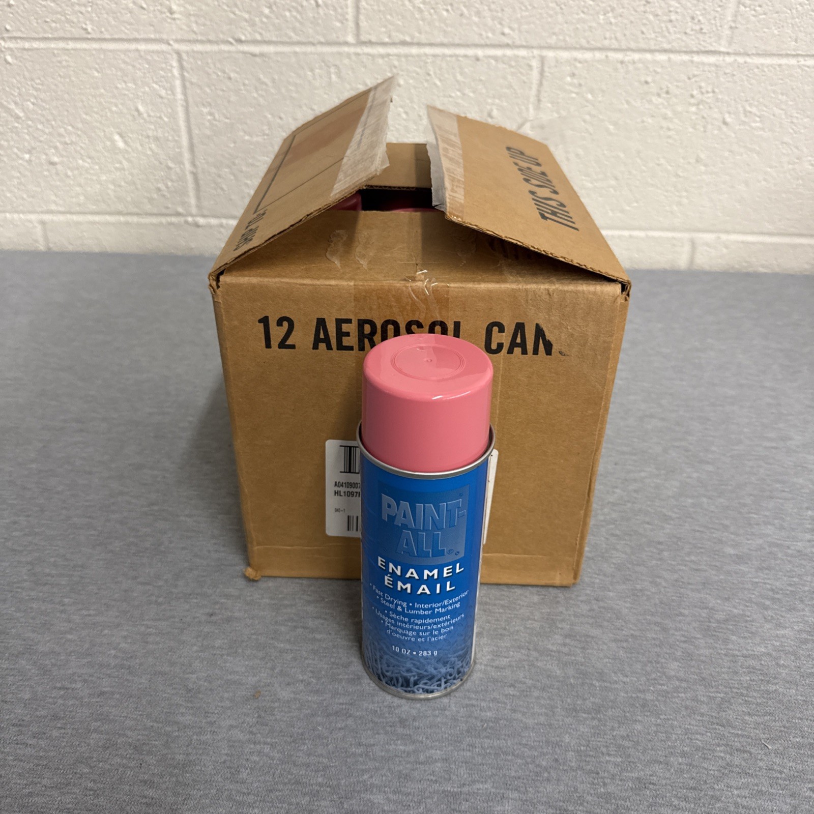 KRYLON 04109 Paint All Enamel Interior/Exterior Pink 10oz – (12-Pack)