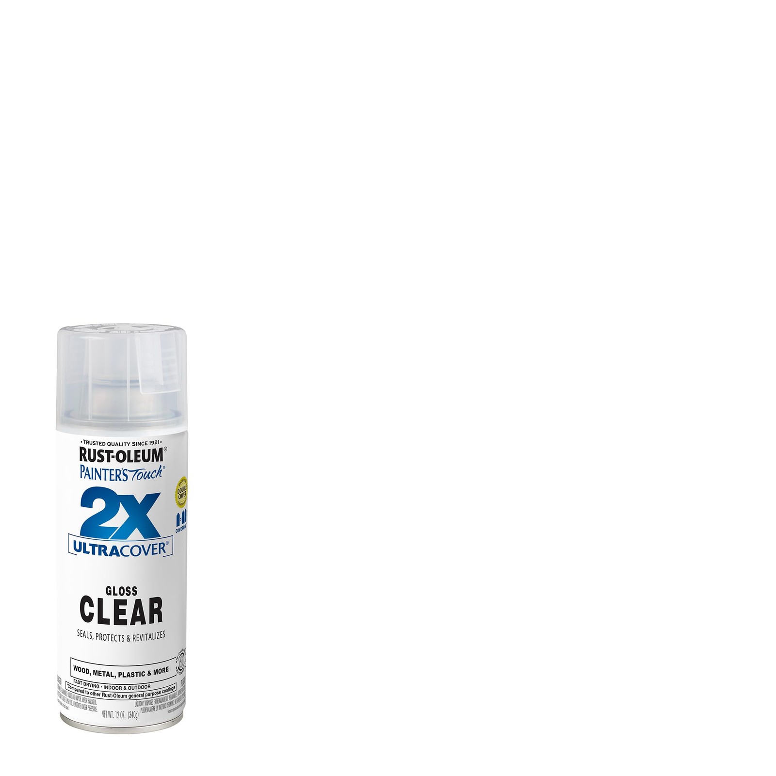 Painter’s Touch 2X Ultra Cover Gloss Clear Spray Paint Pack Of 6 12 Ounce