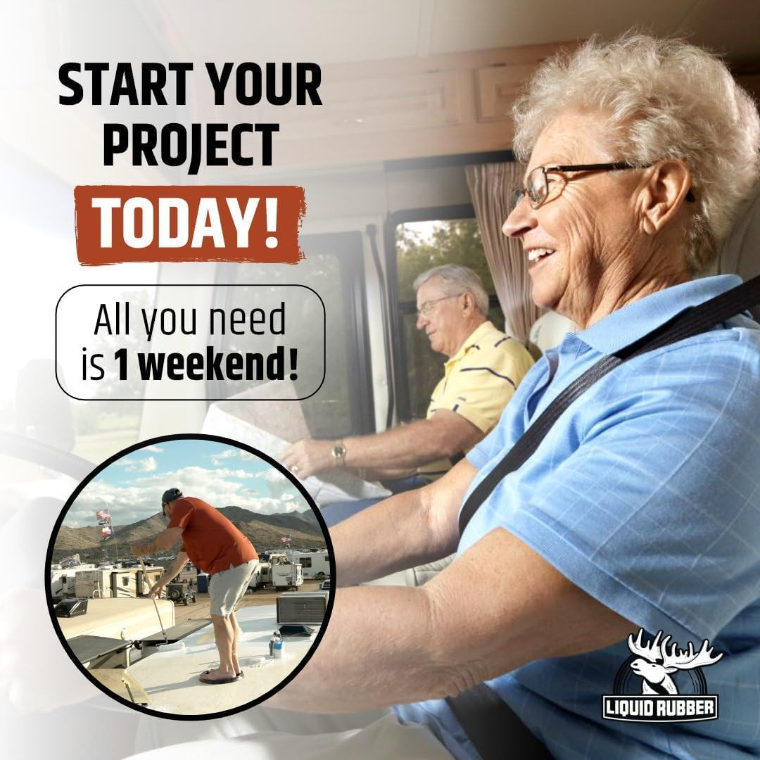 High-Performance EPDM & TPO Primer for RV Roof Protection – 1 Gallon
