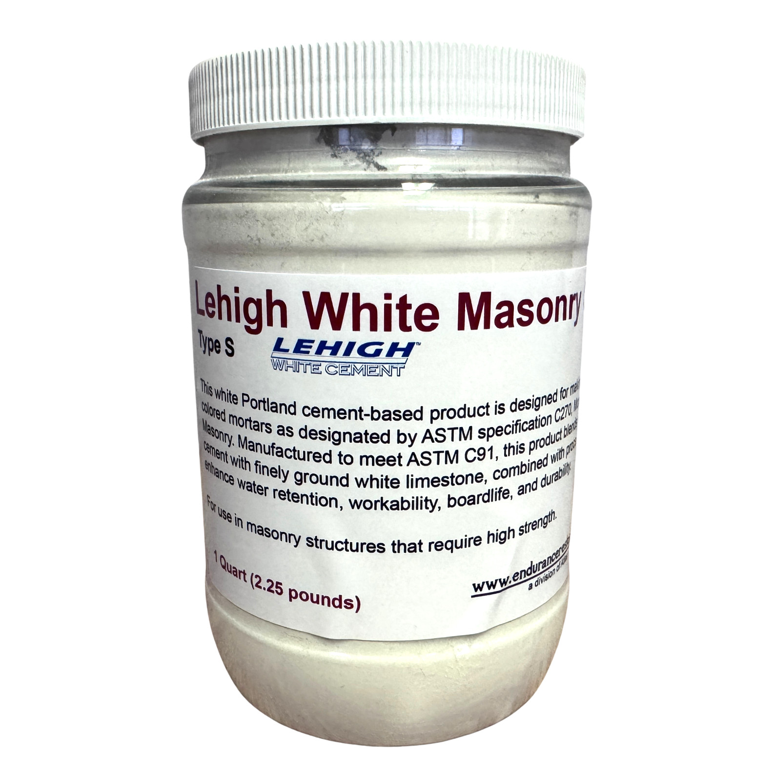 Endurance Restoration Products – Lehigh White Masonry Cement
