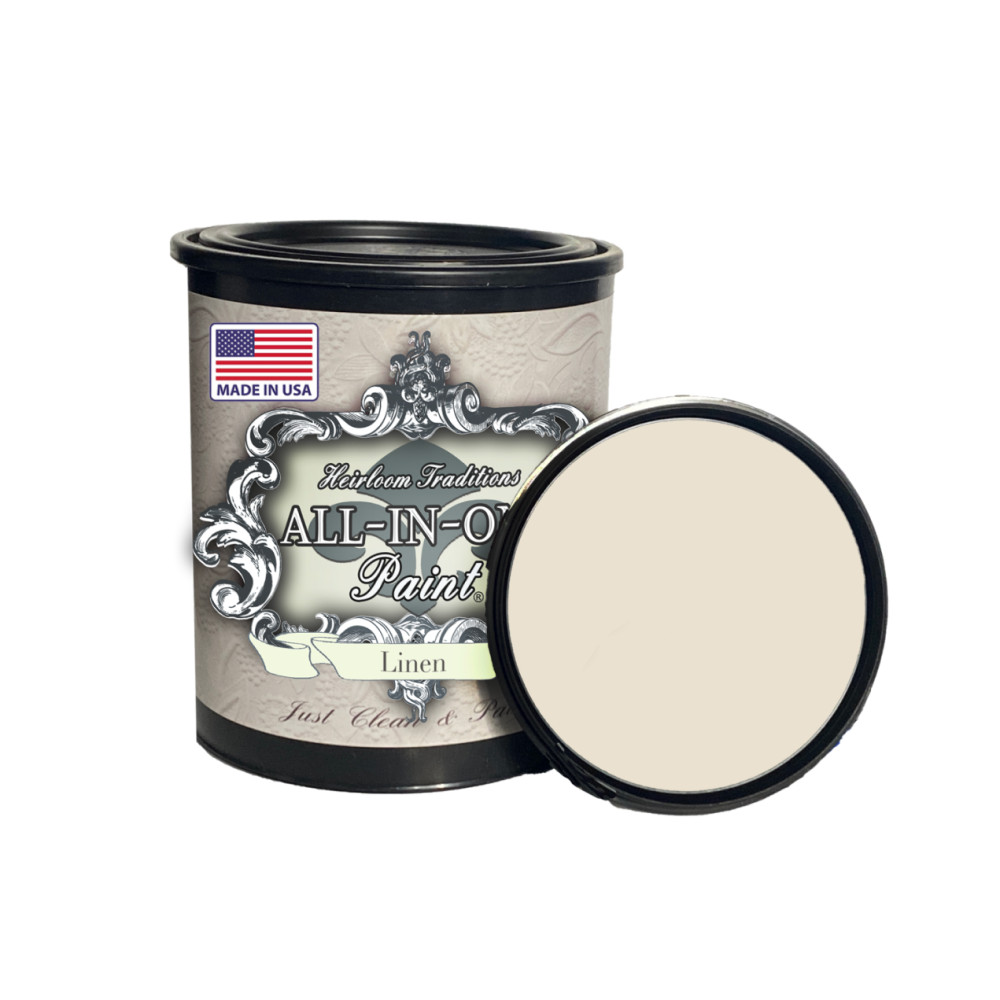 ALL-IN-ONE Paint by Heirloom Traditions – Linen (Off White) – 32 Fl Oz