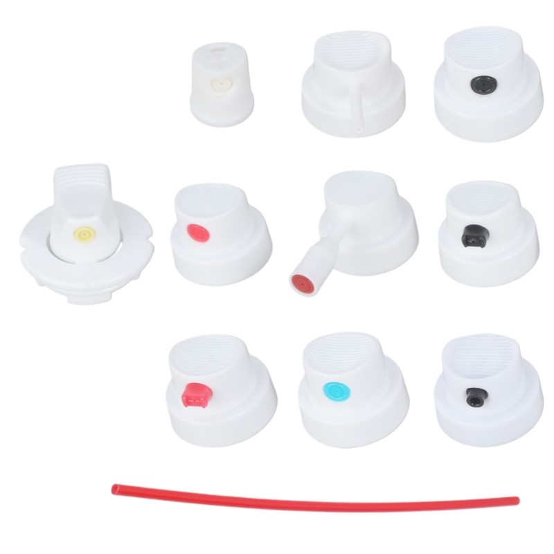 Multipurpose Sprayer Can Adapter Set Nozzle Caps for Artistic and Repair Work