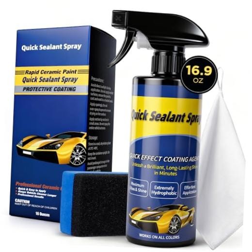500ML Ceramic Coating for Cars: Quick Effect Coating 16.9 Fl Oz (Pack of 1)