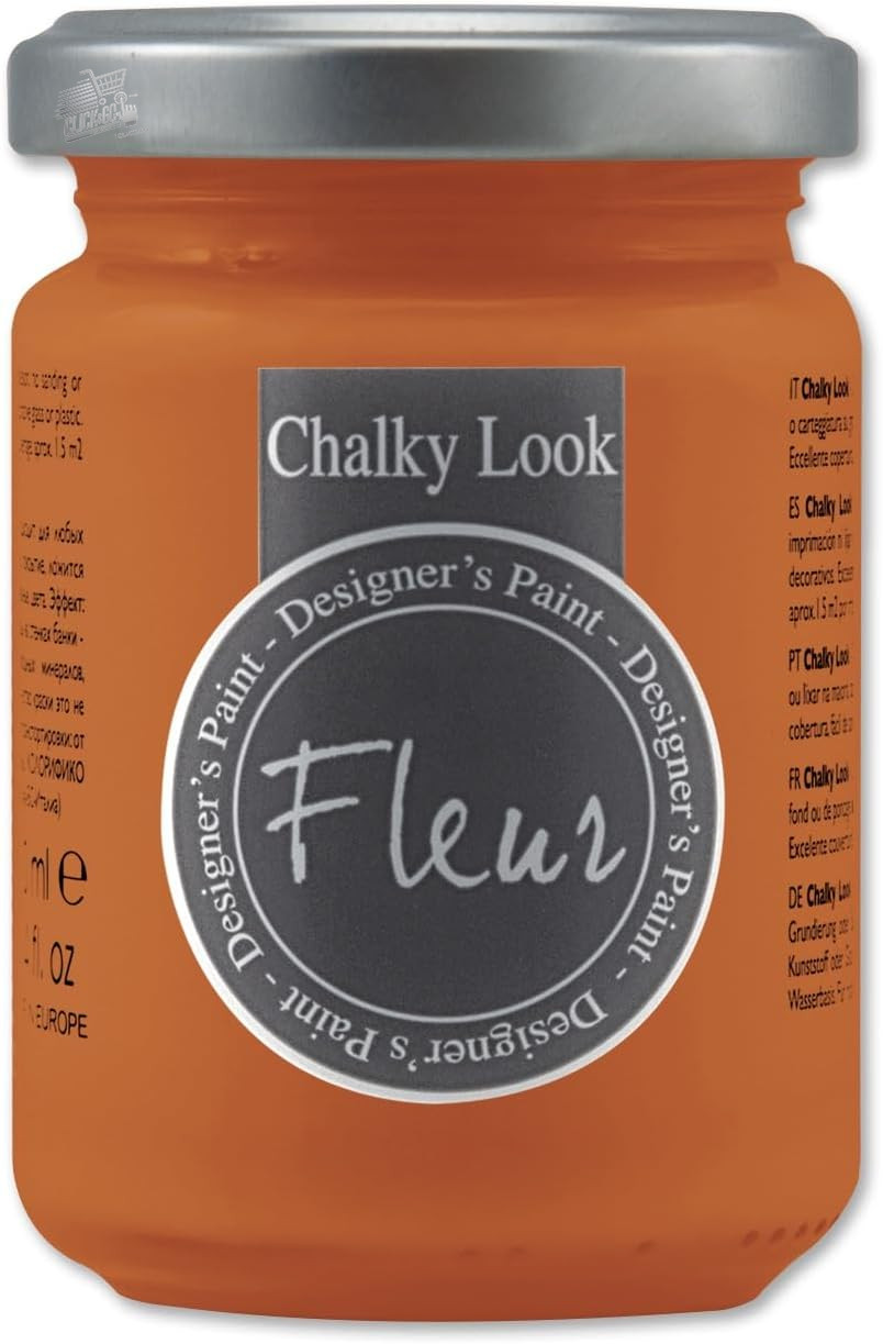 Chalk Paint Shabby Red Chalk Effect Matte Flower Water 130ml