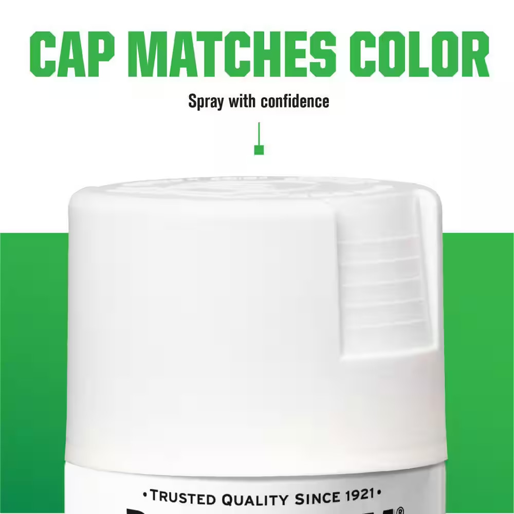 Rust-Oleum 12 oz. High Heat Enamel Flat White Spray Paint for Metal (6-Pack)