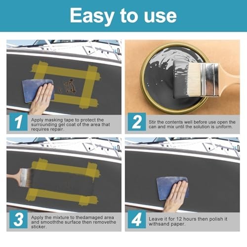 Gray Rust Preventive Paint – Anti-Rust Corrosion Inhibitor, UV & Heat Resistant,