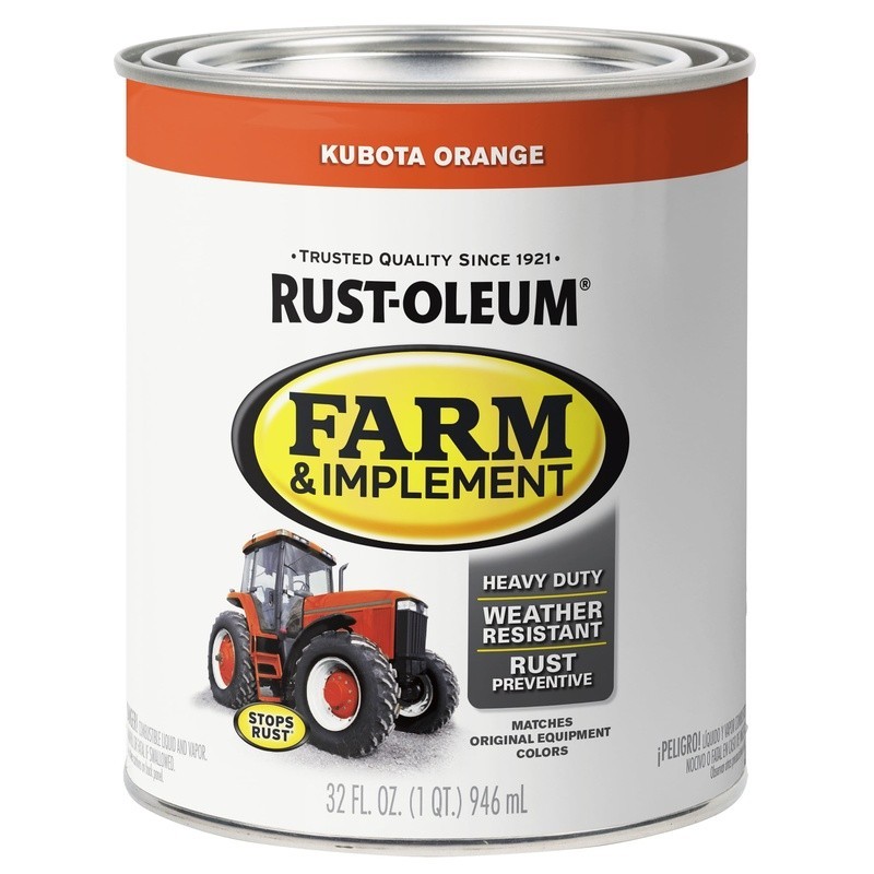 Durable Farm Implement Enamel Paint 2 Pack Rust Preventive Heavy Duty Gloss New