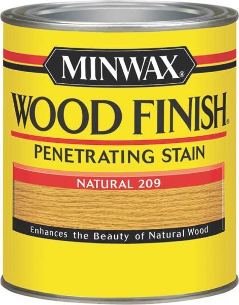 NEW MINWAX NATURAL QUART INTERIOR OIL BASED WOOD FINISH STAIN 8964983