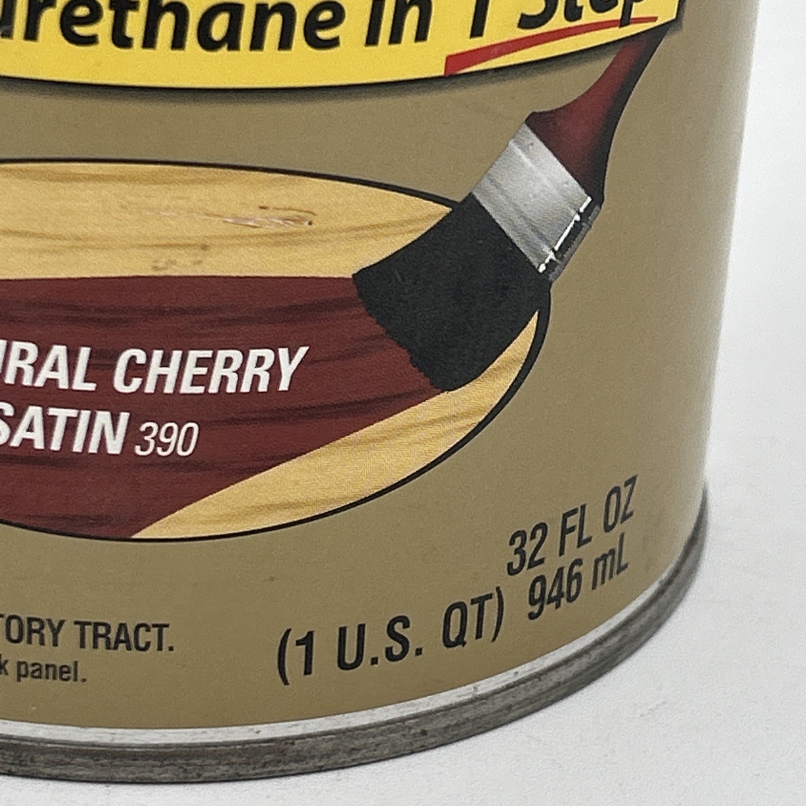 Minwax PolyShades Natural Cherry Satin 1 Quart New Discontinued
