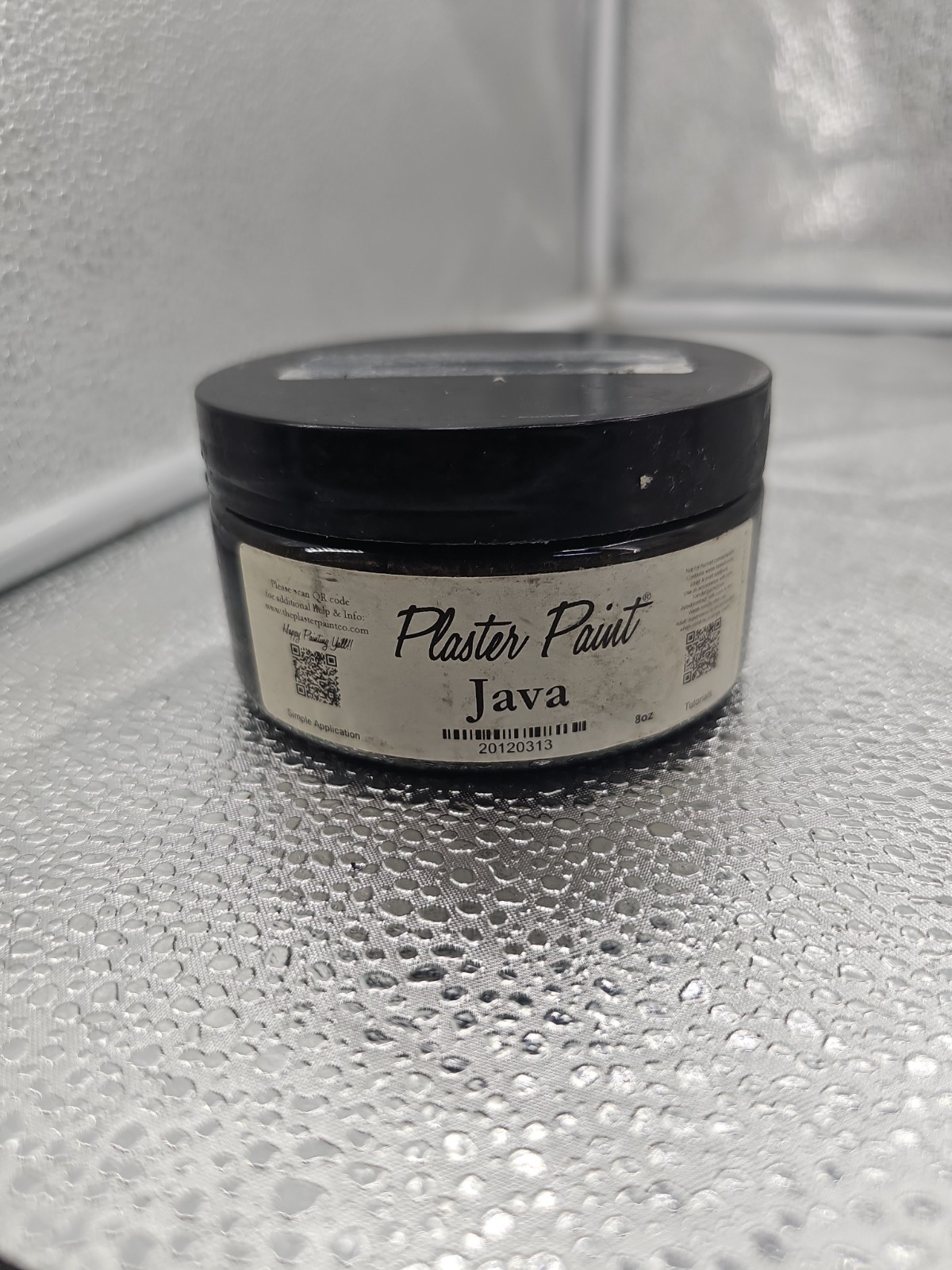 New Plaster Paint Company 8oz Furniture Paint In Java Sealant Required
