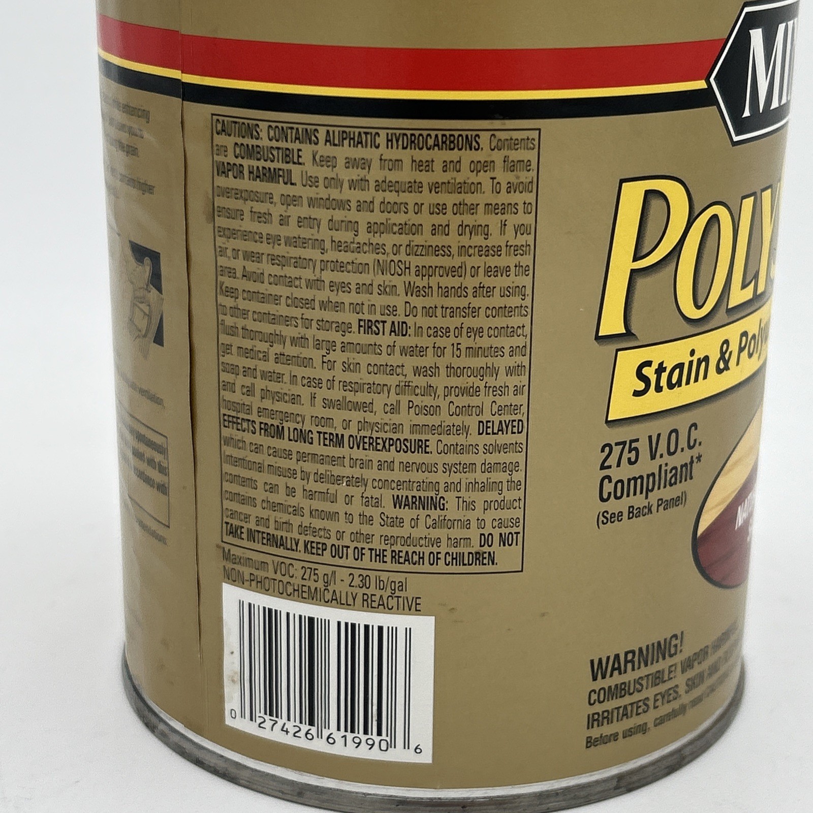Minwax PolyShades Natural Cherry Satin 1 Quart New Discontinued