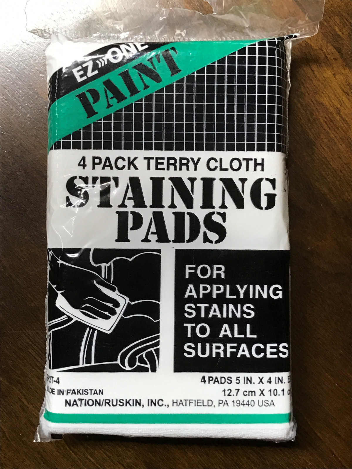Quantity of 8 – TERRY CLOTH – WAXING & STAINING PADS – Many Uses
