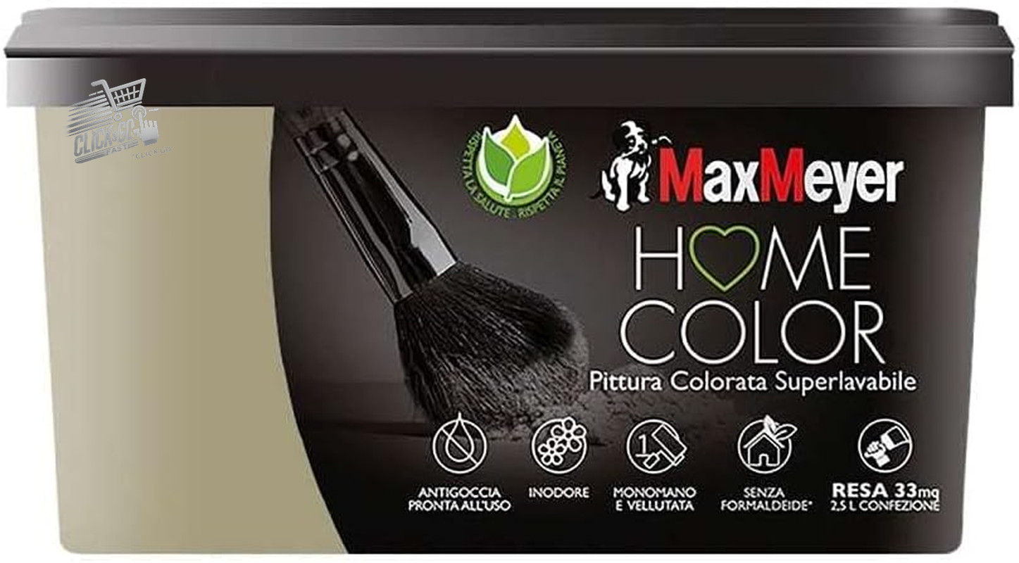 MaxMeyer Super Washable Colorful Matte Professional Interior Wall Paint 2.5L
