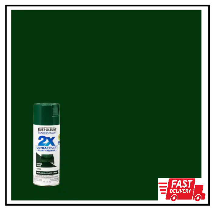 12 Oz. Gloss Hunter Green General Purpose Spray Paint