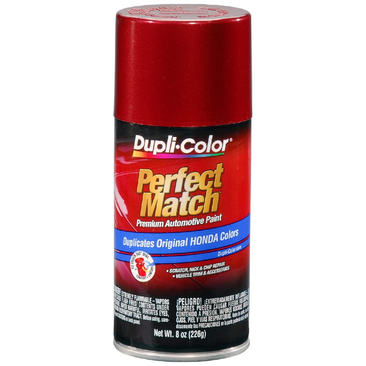 Premium Automotive Paint Bordeaux Red 8 oz Perfect Match Finish