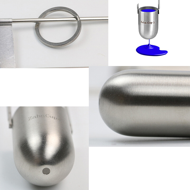 Hold Dia Zahn Dip Type Viscosity Cup 4# Very Precise Ink Viscosity Cup