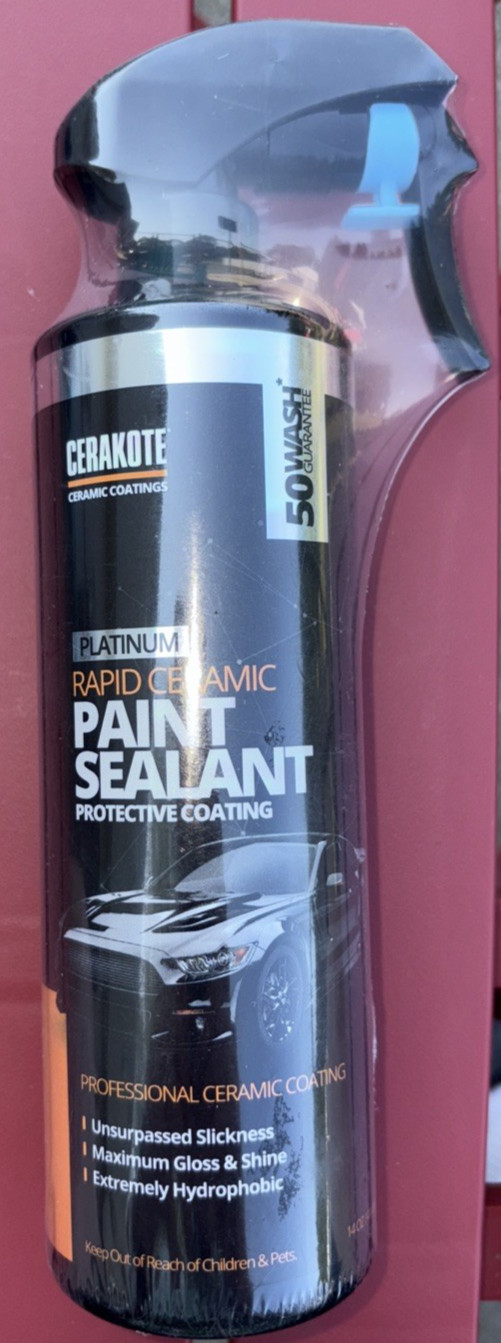 Cerakote ® Platinum Rapid Ceramic Paint Sealant Spray Maximum Gloss & Shine –