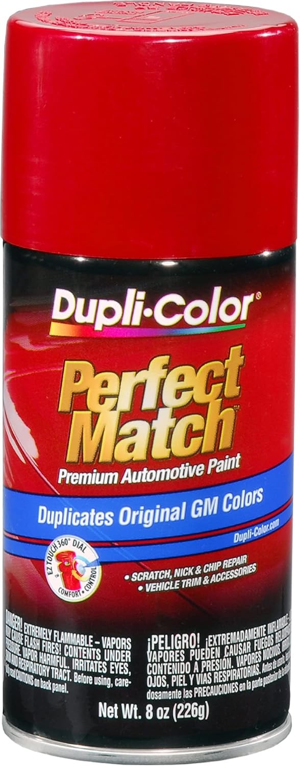 Dupli-Color Perfect Match Premium Automotive Paint, Torch Red, 8 oz