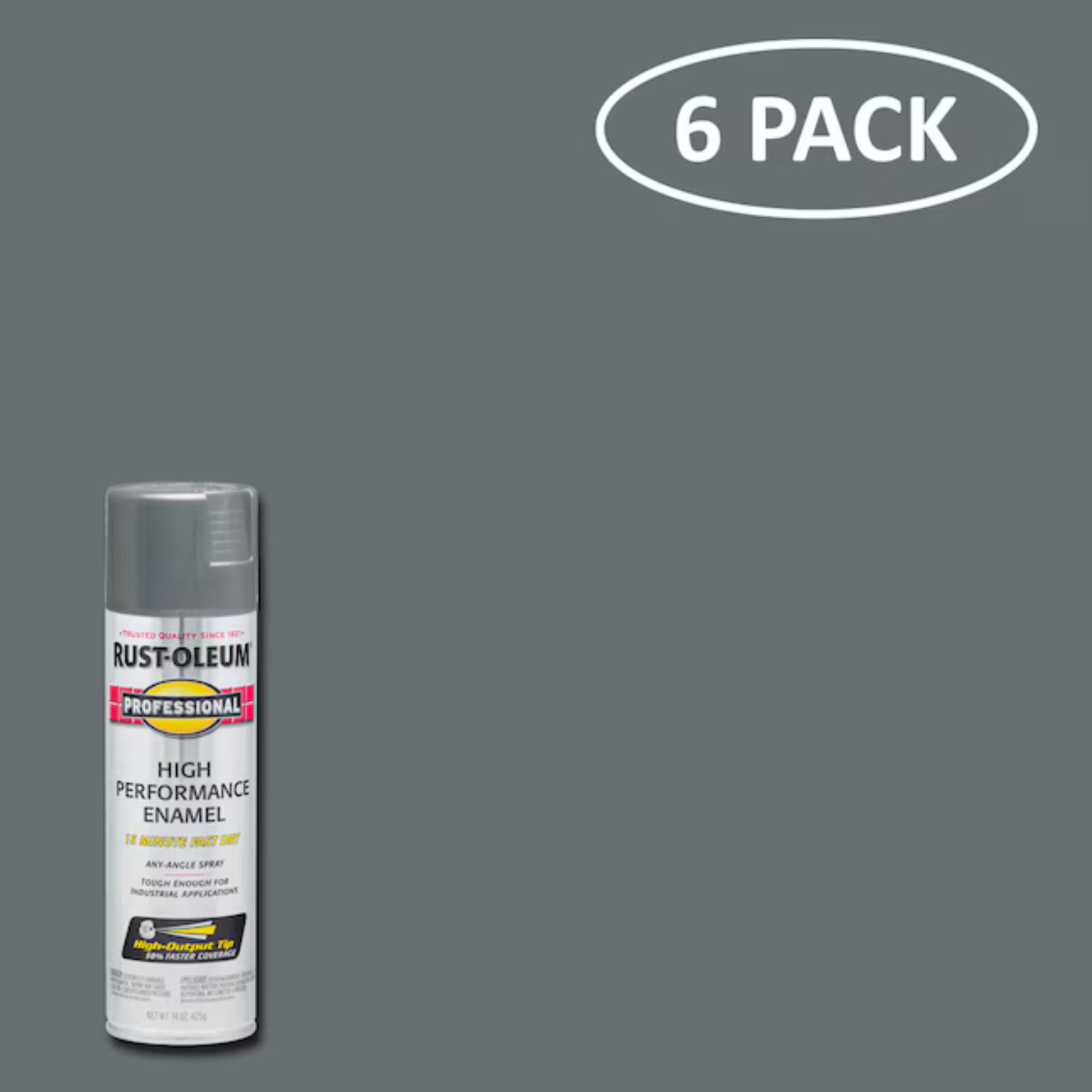 (6 PK) MultiColor, Professional High Performance Gloss Enamel Spray Paint, 15 oz