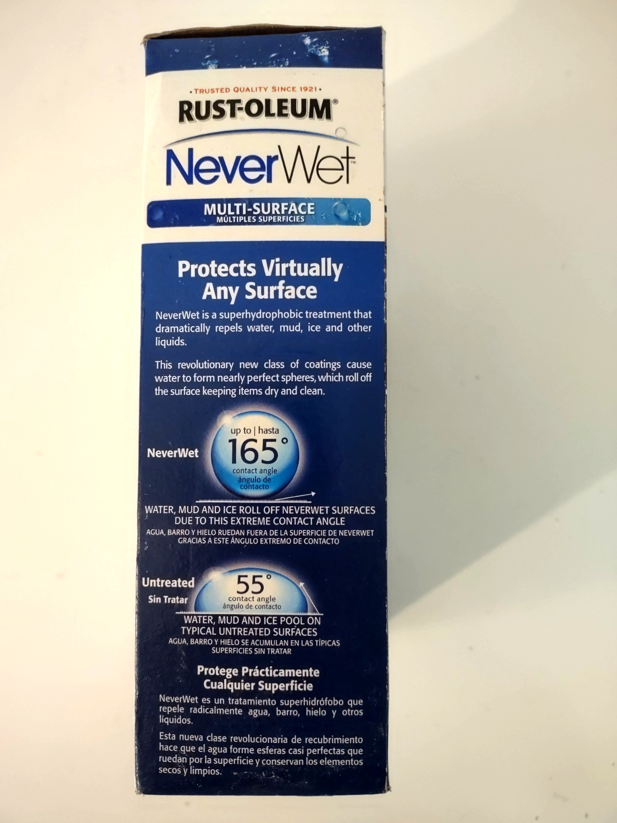 Rust-Oleum NeverWet Multi-Surface Liquid Repelling Treatment Frosted Clear