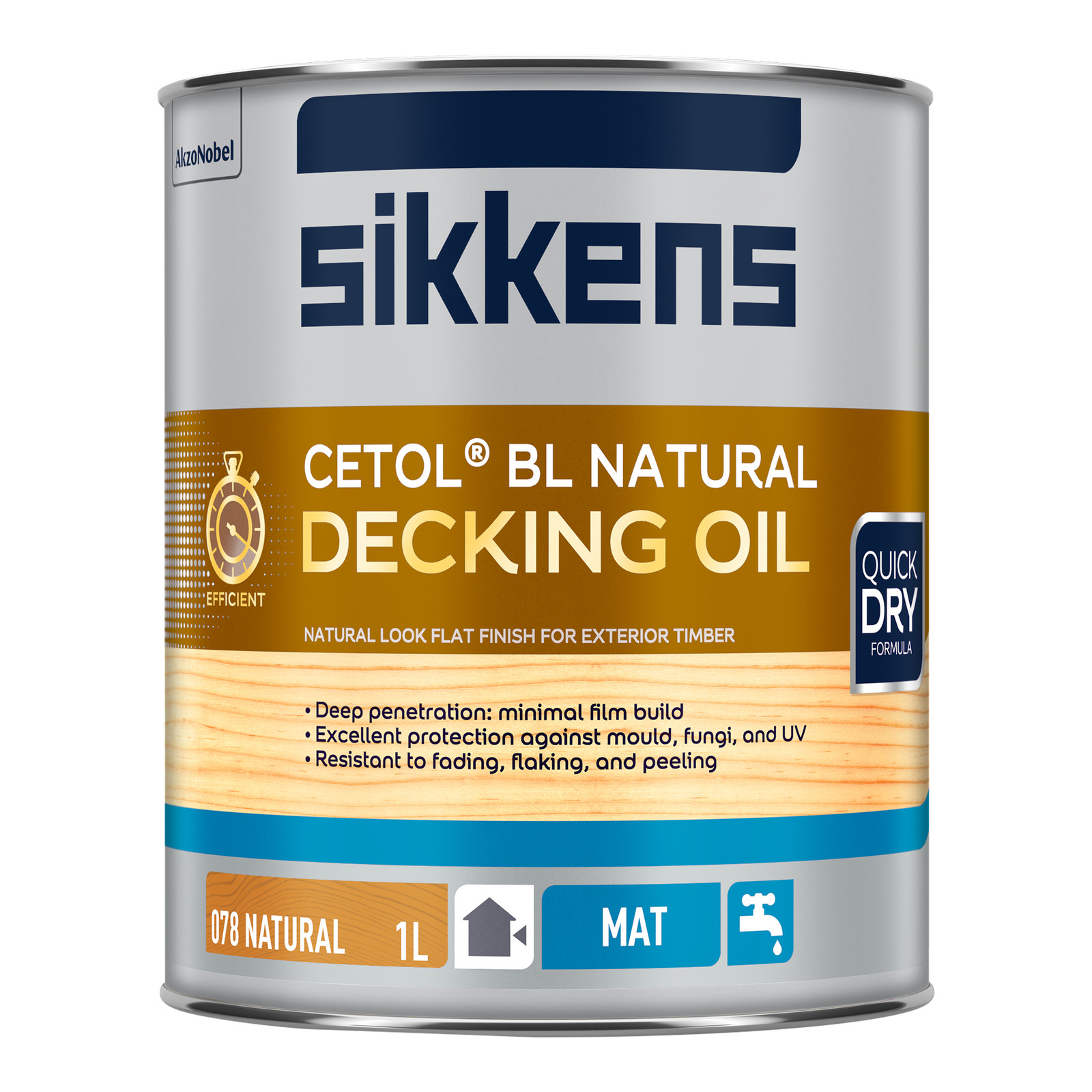 Sikkens Cetol BL Natural Deck Oil – Natural 1L