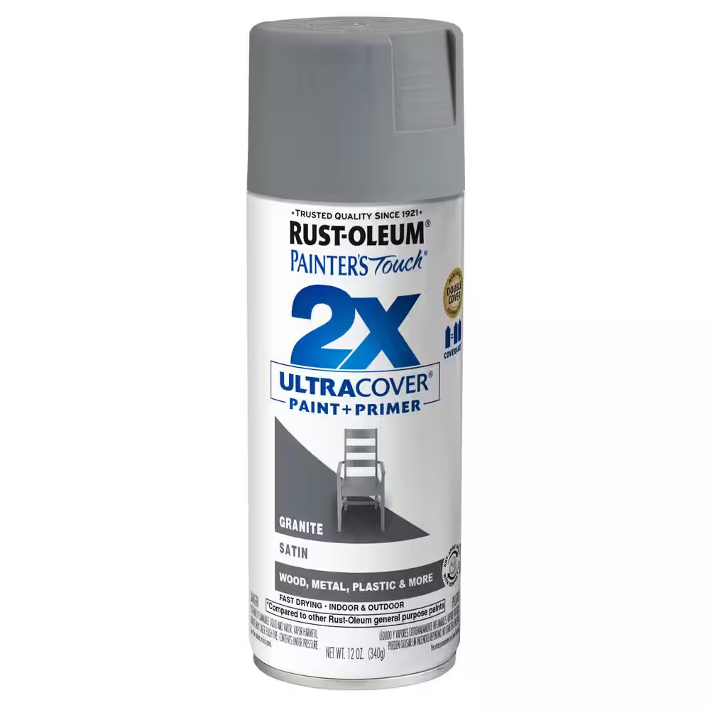 12 Oz. Satin Granite General Purpose Spray Paint