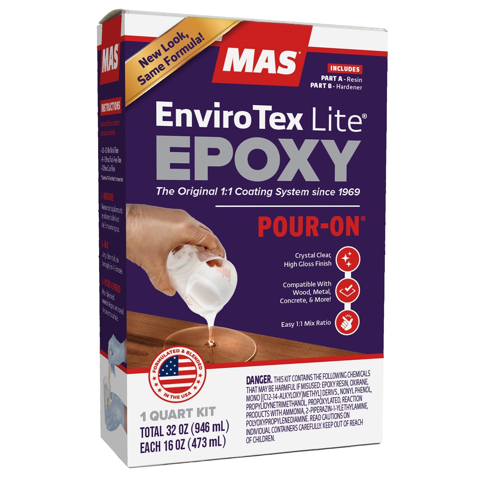 Environmental Technology 2032 32-Ounce Kit Lite Pour-On, High Gloss Finish