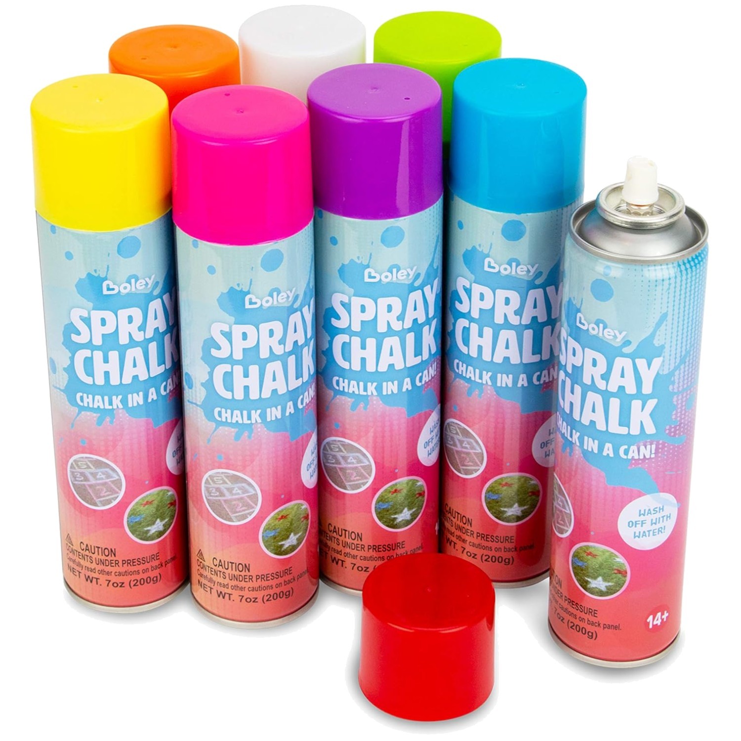 Easy-to-Use Chalk Spray Paint – Fun for Families