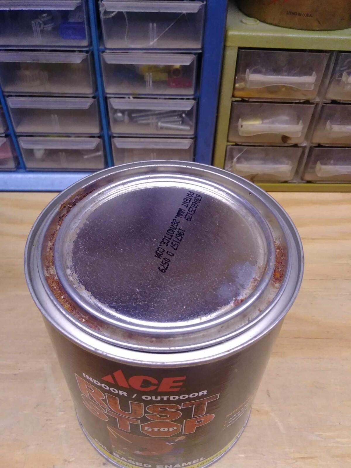 ACE RUST STOP Protective Enamel Paint Stops Rust, 32-Ounce, Lemon Drop Yellow