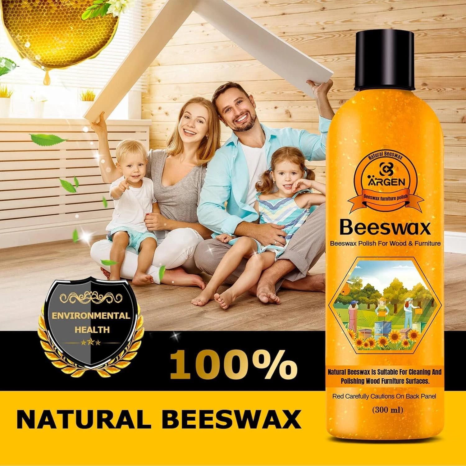 Beeswax Furniture Wood Polish – Wood Seasoning Beeswax Oil for Wood Natural Wood