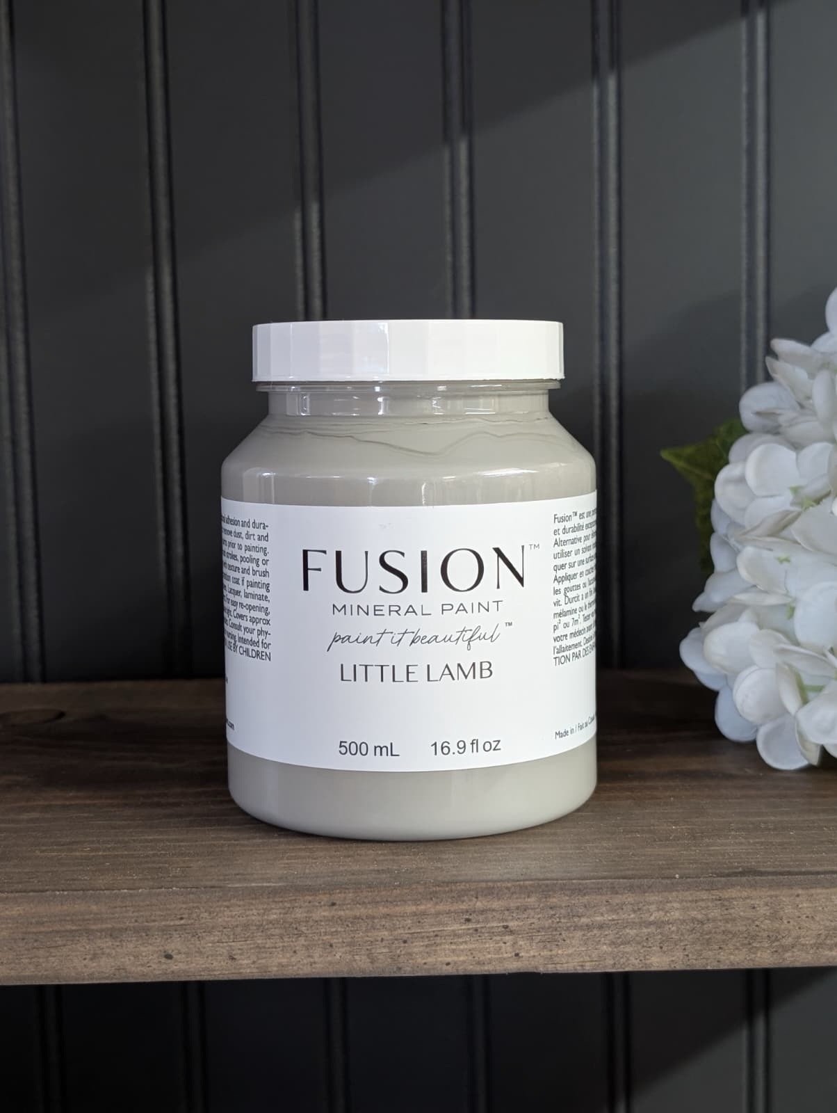 New Fusion Mineral Paint 500ml 16OZ Color Little Lamb