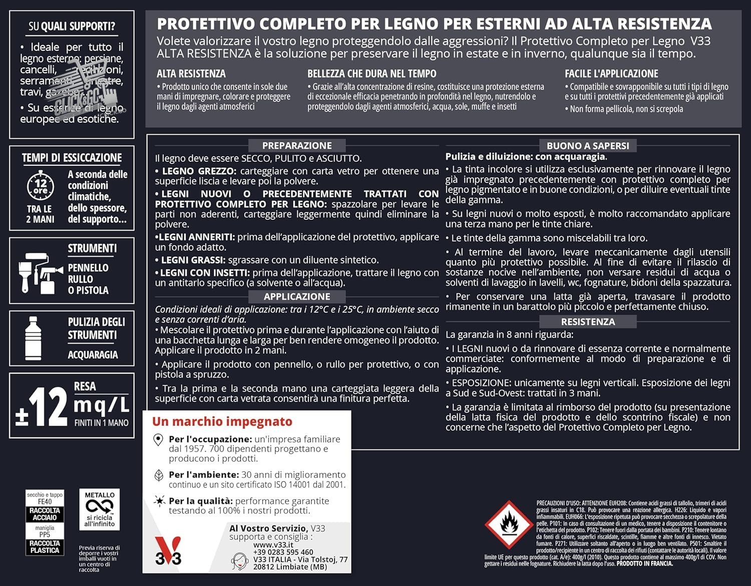 WOOD SOLVENT IMPREGNATOR DARK WALNUT PROTECTIVE 750ML