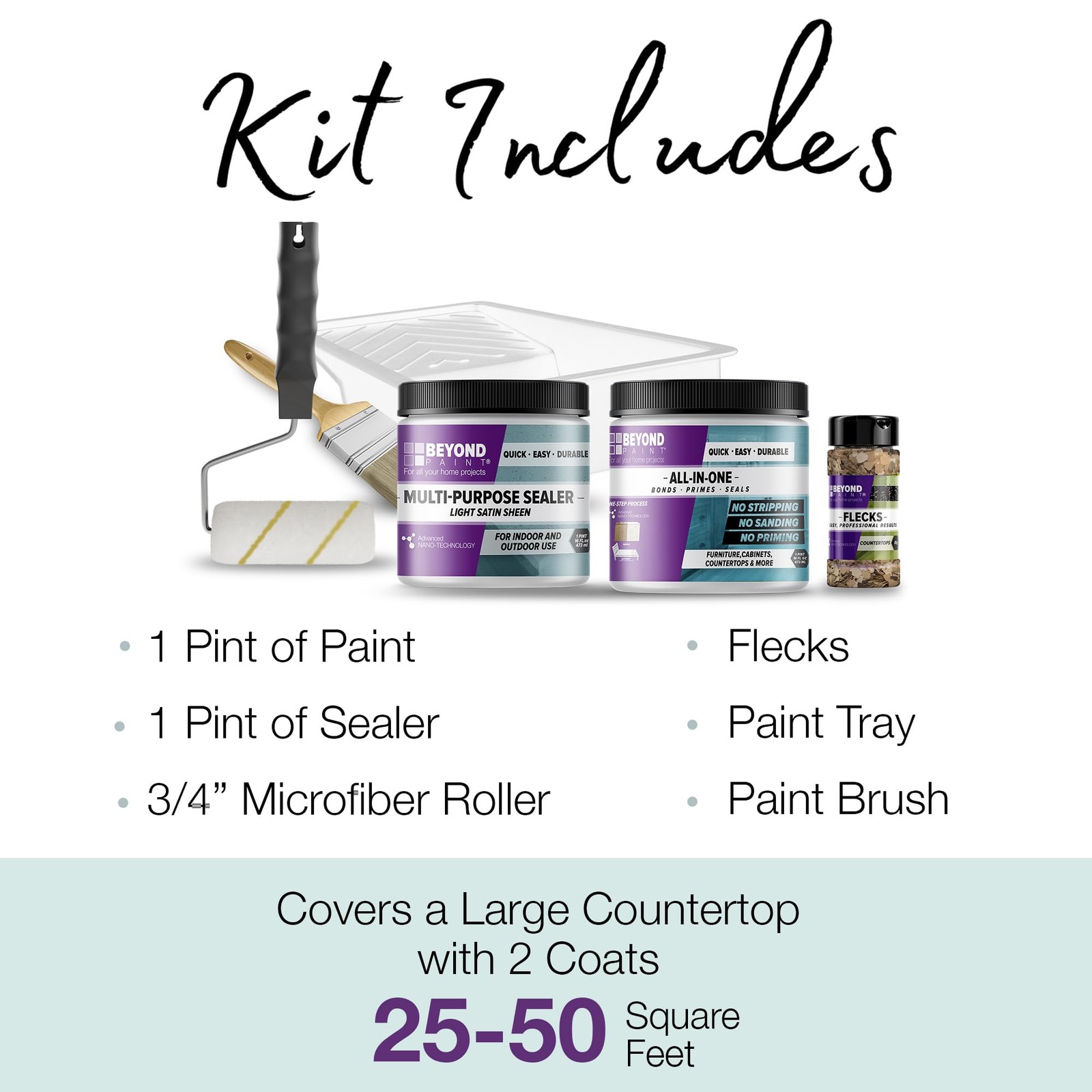 Countertop Makeover Refinishing Kit,