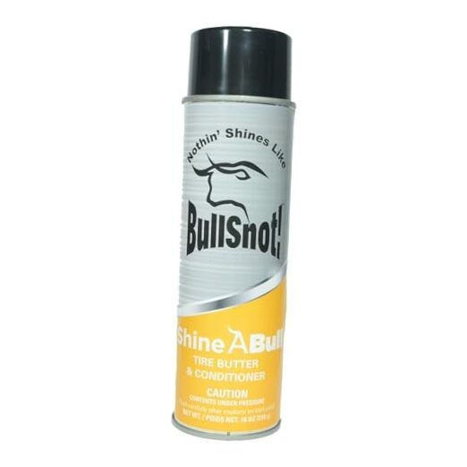 ShineABull Instant Tire Butter & Trim Gloss Spray Silicone-Free, UV