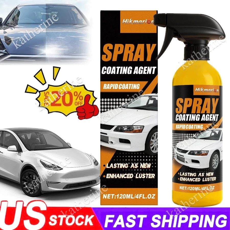 Car Coating Spray Quick Effect Scratch Remover Wax Polish Liquid Protector