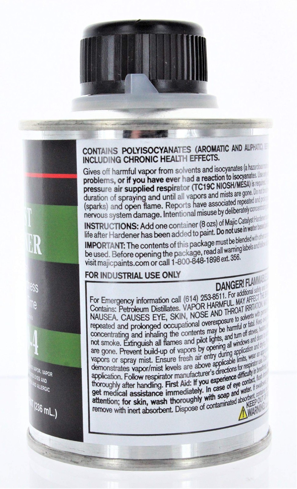 30679 Accelerator Hardener, 1/2 pint, Clear