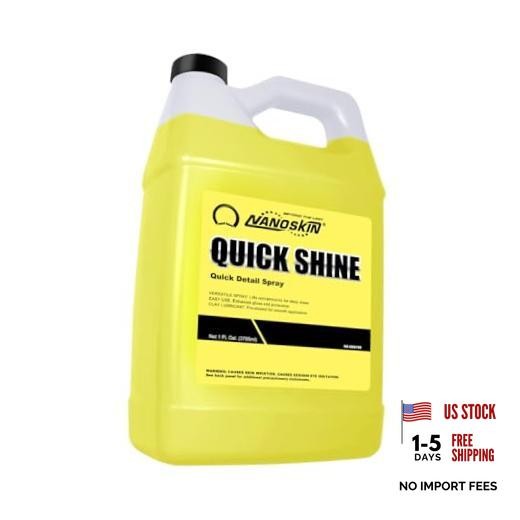 QUICK SHINE Quick Detail Spray 1 Gallon – Waterless 128 Fl Oz (Pack of 1)