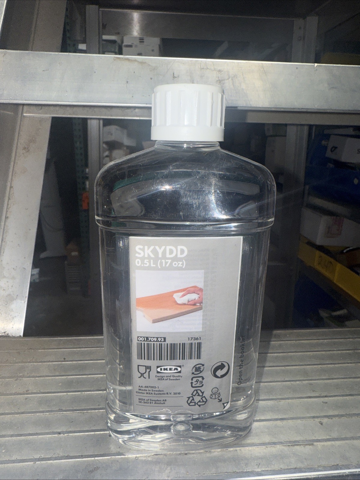 IKEA SKYDD Wood Treatment 100% White Mineral Oil 17 oz – NEW