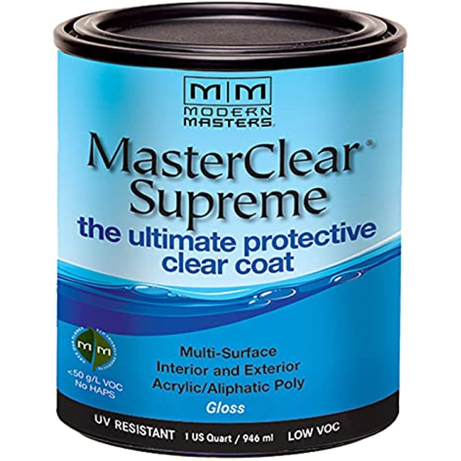 MODERN MASTERS MCS90432 Clear Coat Gloss
