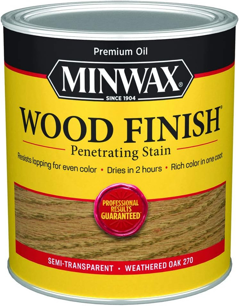 700474444 Wood Finish, Weathered Oak, 1 Quart