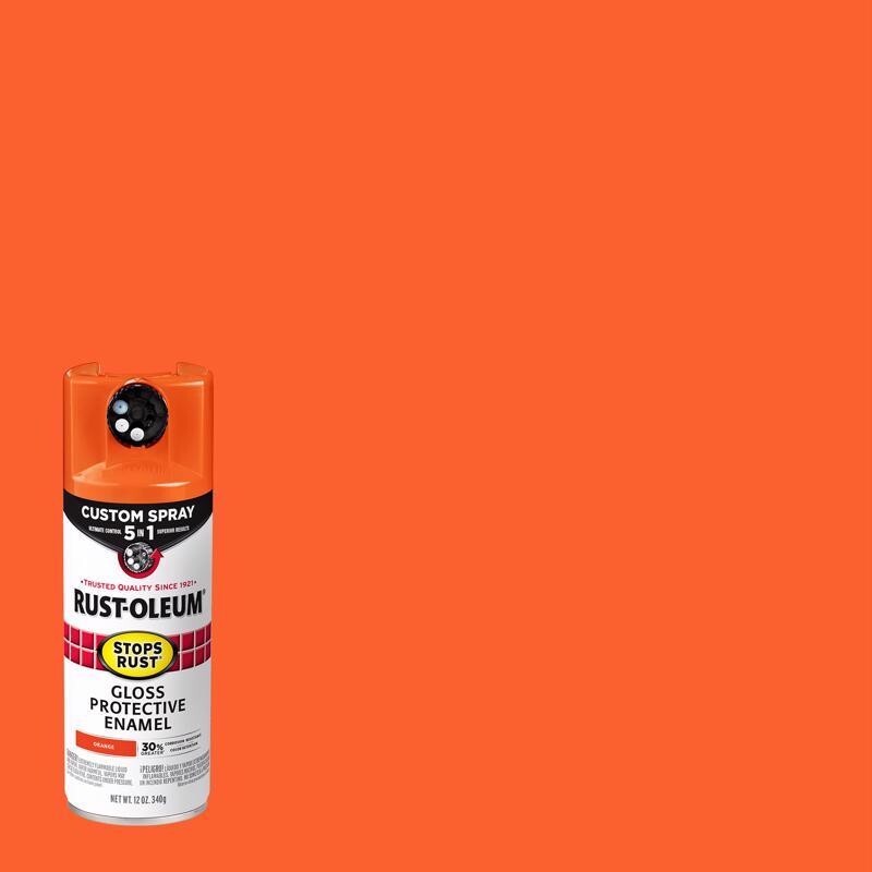 6pk Rust-Oleum Stops Rust Gloss Flat 12oz Spray Paint 5-IN-1 Enamel Custom Spray