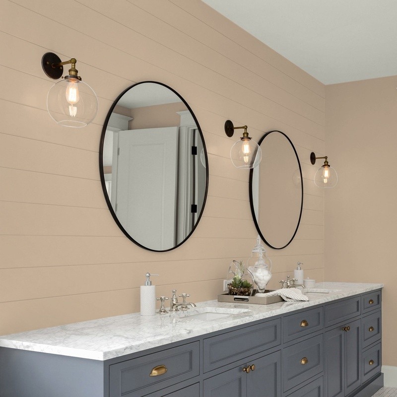 Low VOC Washable Interior Paint Multi-Surface Use Soft Beige Eggshell Finish