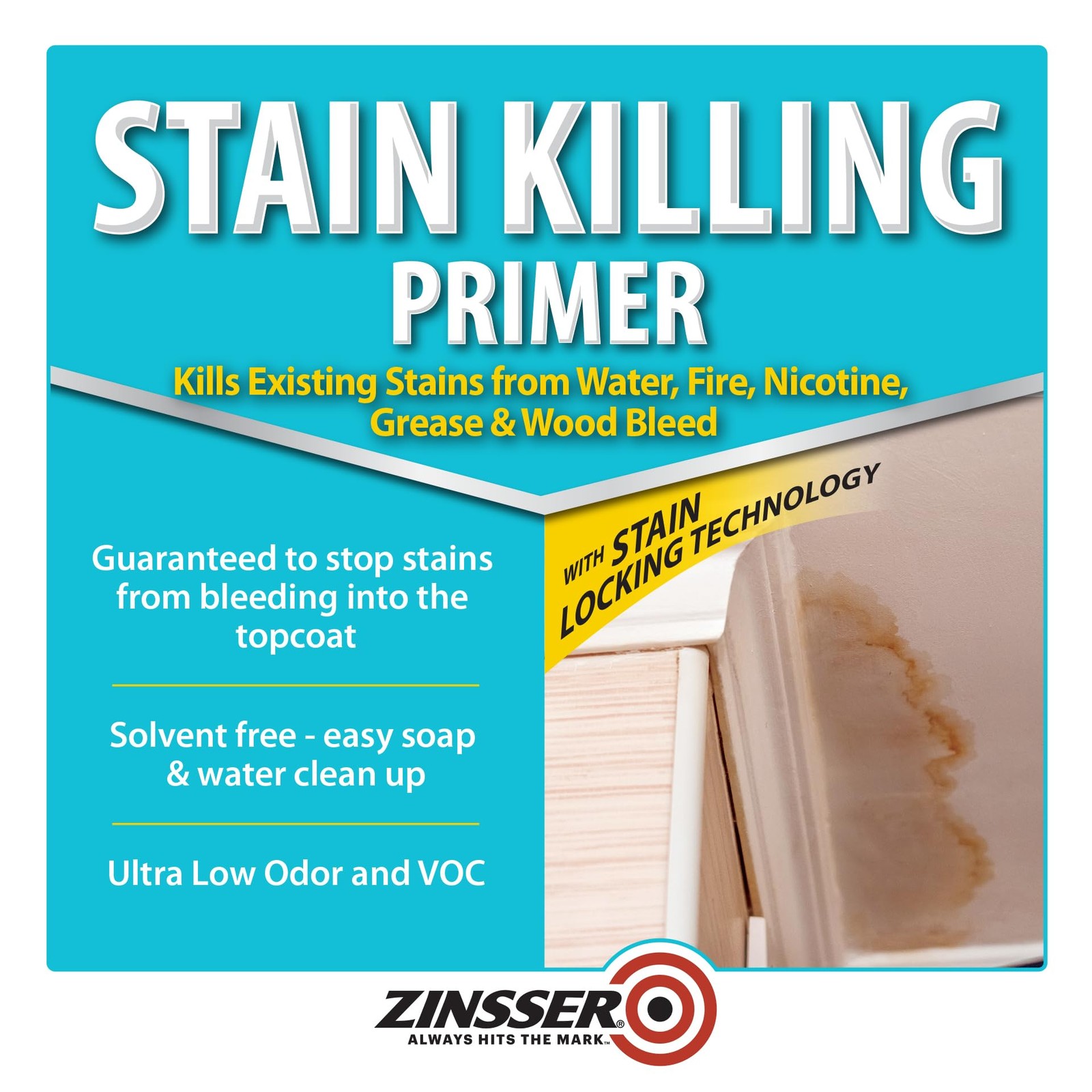 377940 Stain Killing Primer, Quart