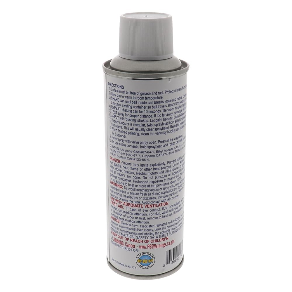 Microwave Cavity Spray Paint Snow White 6oz Can 1 Count 98QBP0302