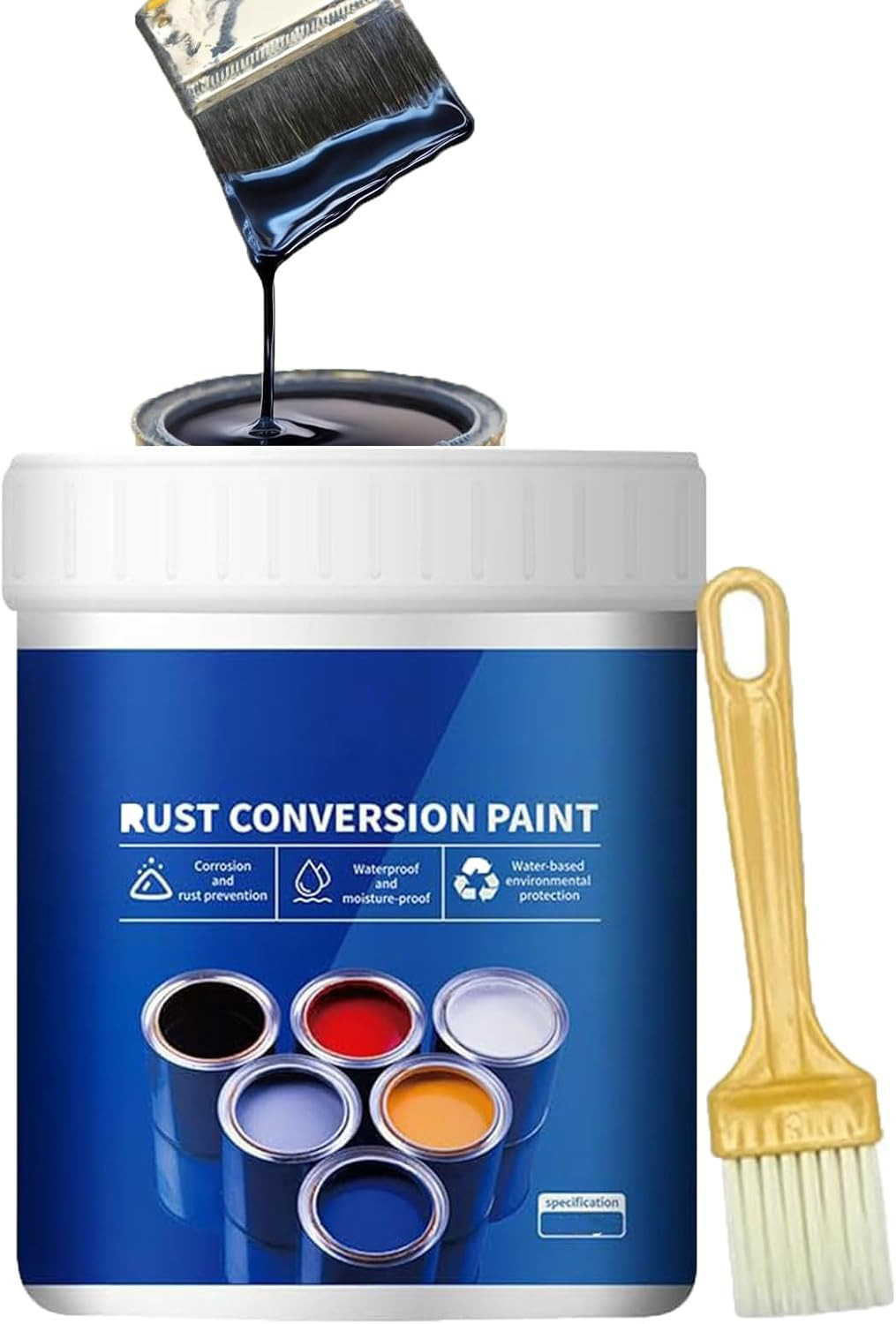 Rust Conversion Paint,Rusty Metal Primer,Anti Rust Paint for Metal,� Weatherpr