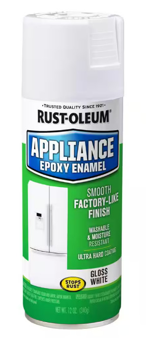(6 PACK) Rust-Oleum 7881830 Appliance Epoxy, 12 oz, White 6 PACK